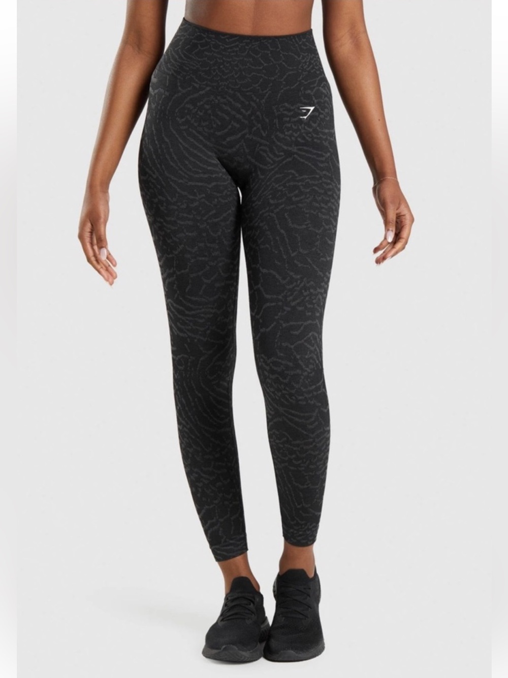 Gymshark Adapt Animal Seamless Leggings High Waisted Ruched Bum Size S